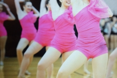 Paige D pink drill team 2017