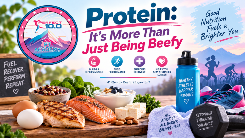 “Protein: It’s More Than Just Being Beefy”